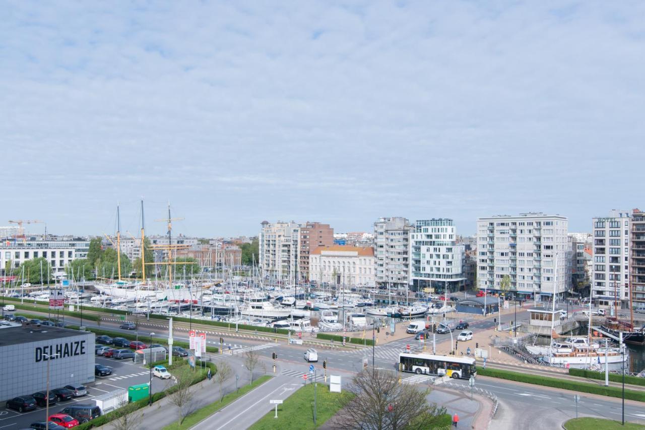 Zongericht Appartement Met Zicht Op De Jachthaven Ostend Exterior foto