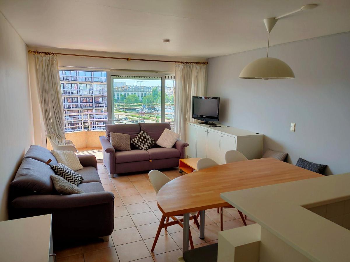 Zongericht Appartement Met Zicht Op De Jachthaven Ostend Exterior foto